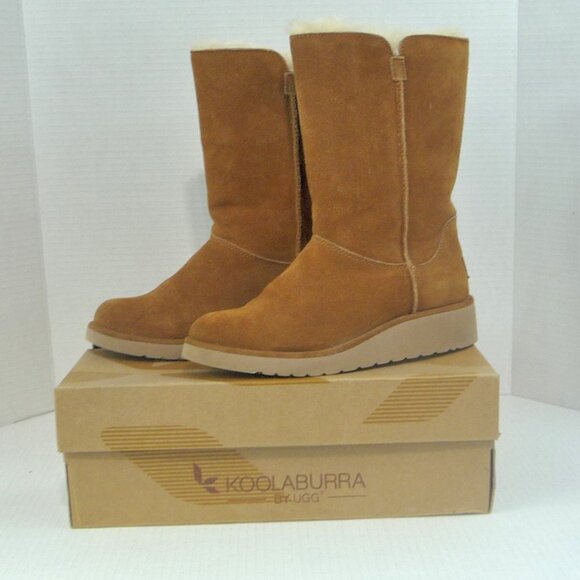 UGG KOOLABURRA SIZE 6 SLIM SHORT BOOT - Picture 2 of 15